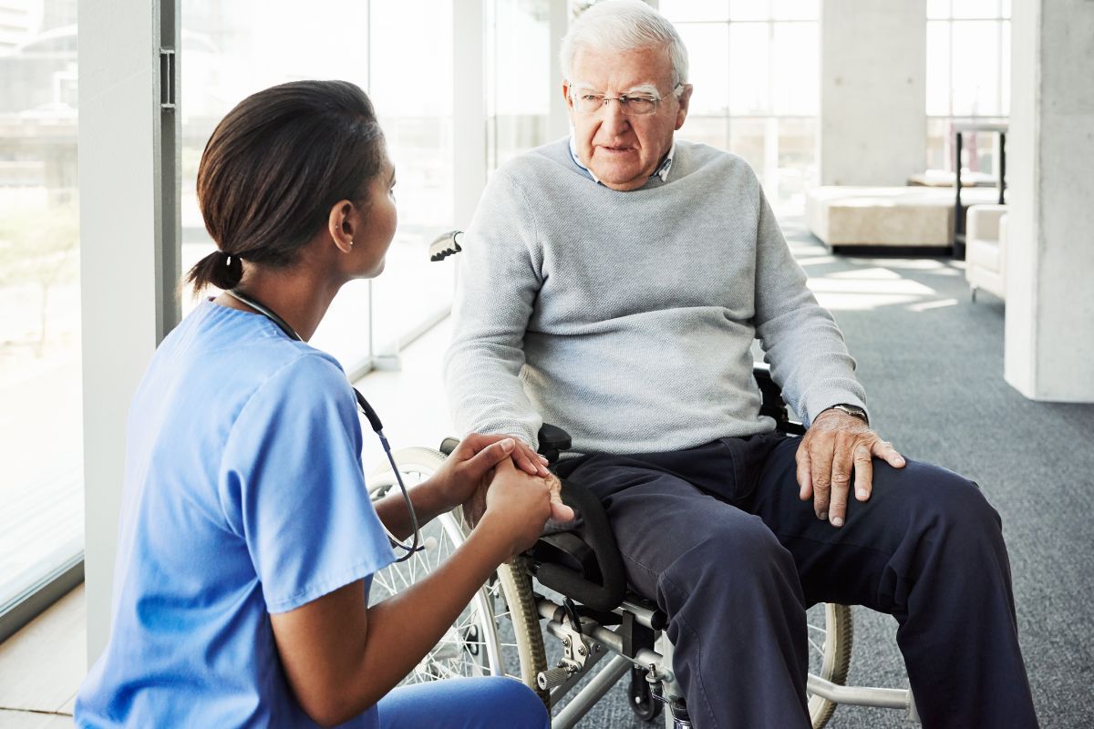 The patient seeks advice to prevent pressure ulcers.